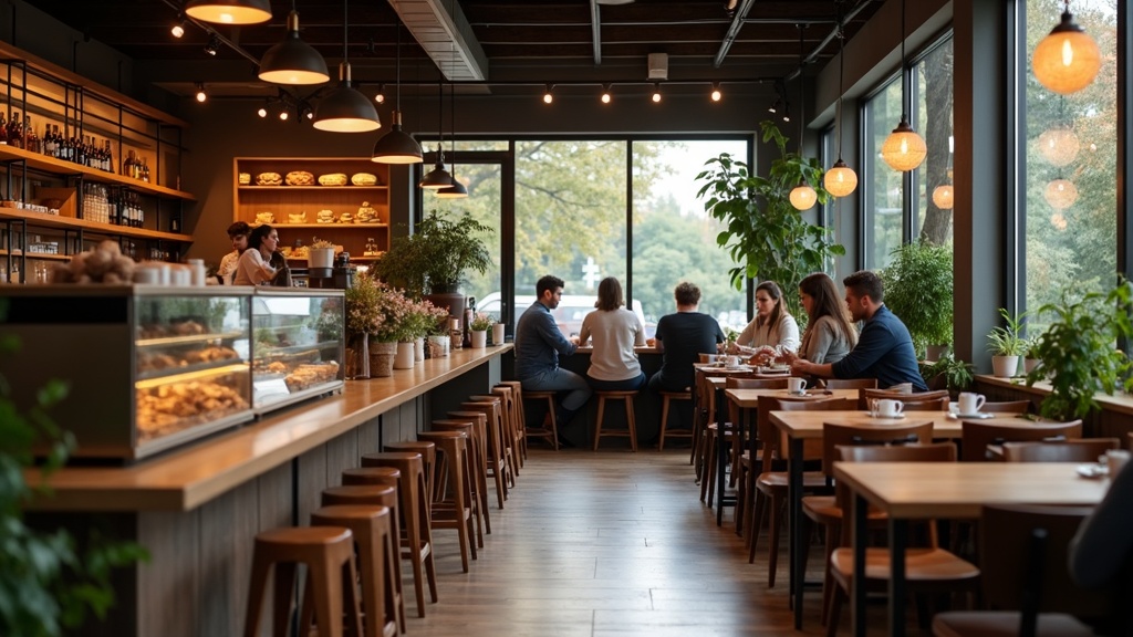 Beans & Leaves Cafe Interior